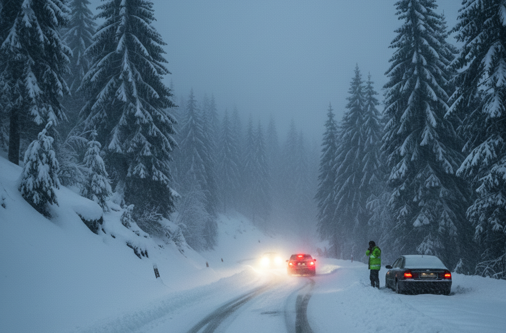 ⚠️ ПРЕДУПРЕДУВАЊЕ: Невреме и тешко проодни патишта во западна Македонија